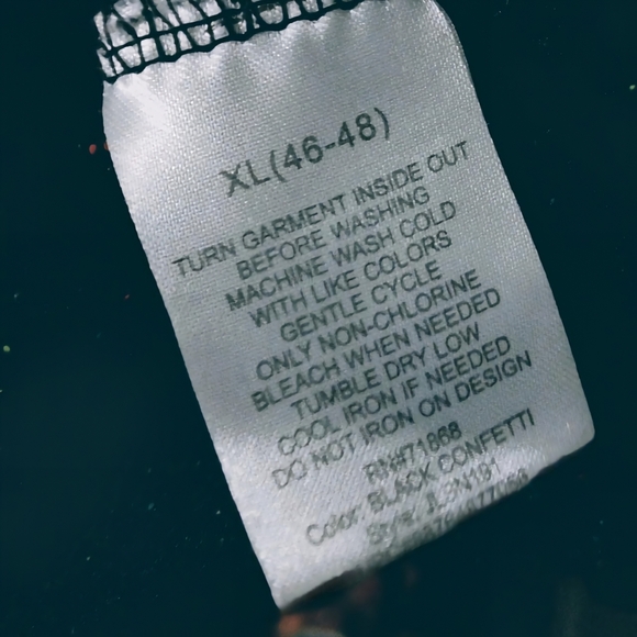 Vintage Black Space Jam Graphic Tee – XL - Picture 3 of 4